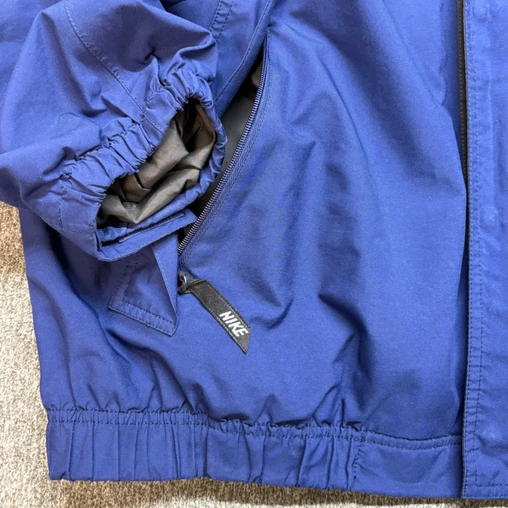 Nike Golf Clima-FIT Windbreaker Jacket‎ Mens XL Blue Full Zip Vented XL Vintage